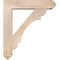Ekena Millwork Olympic Arts and Crafts Smooth Bracket w/ Offset Brace, Douglas Fir, 7 1/2"W x 34"D x 38"H BKT0806X34X38OLY03SDF - alternate 3